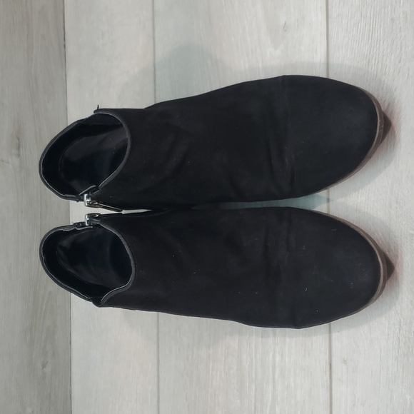 Circus by Sam Edelman Womens Suede Ankle Heels Booties shoes sz 8 - Picture 3 of 12